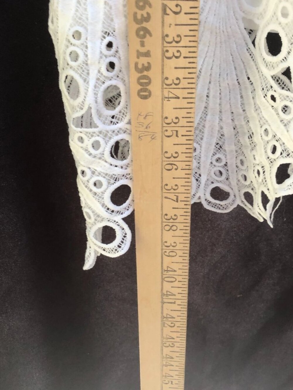 52Seven Women's Dress Size 14 White Lace Short Sleeve Shift - Picture 12 of 14